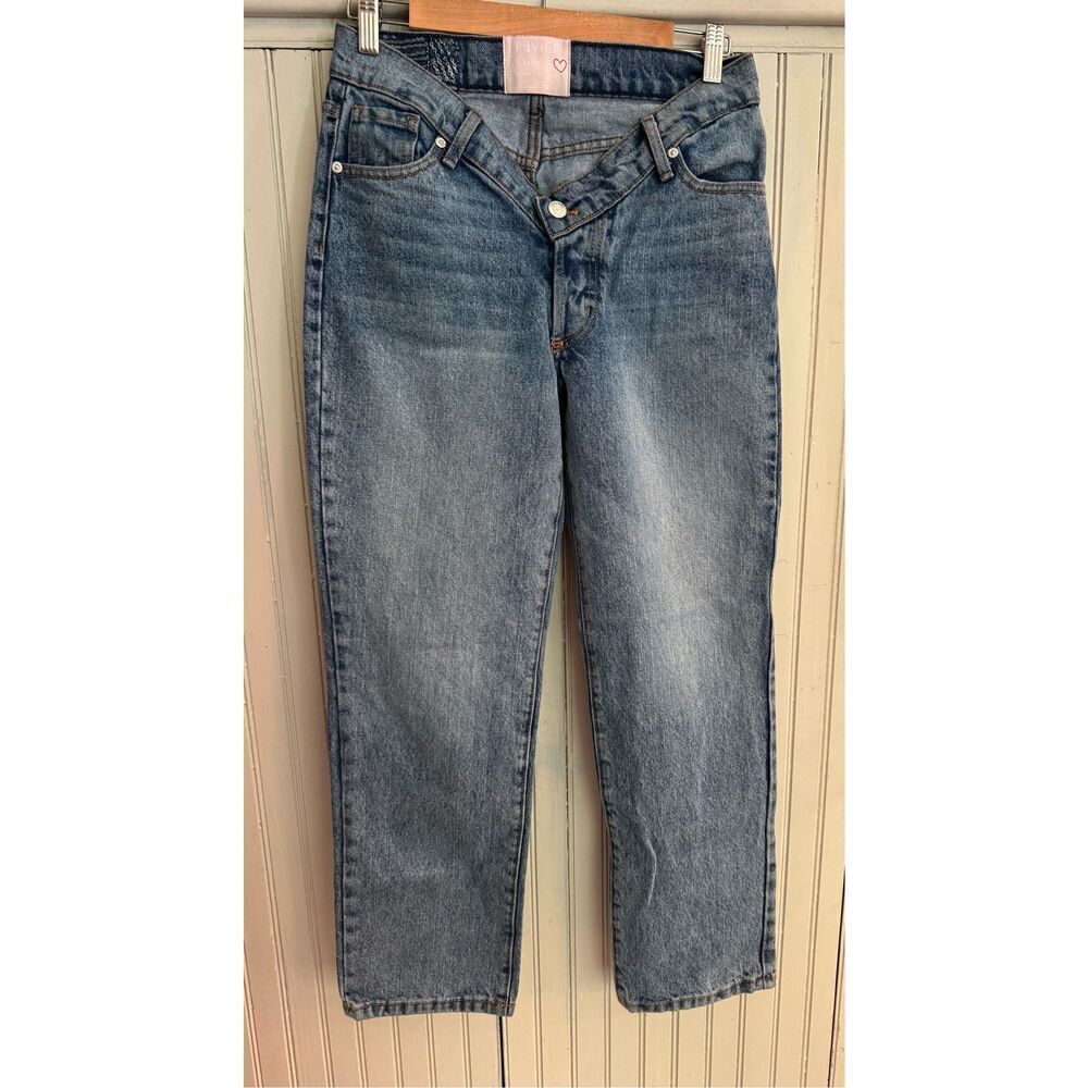 REVICE denim v cut viper jeans low waisted sz 27